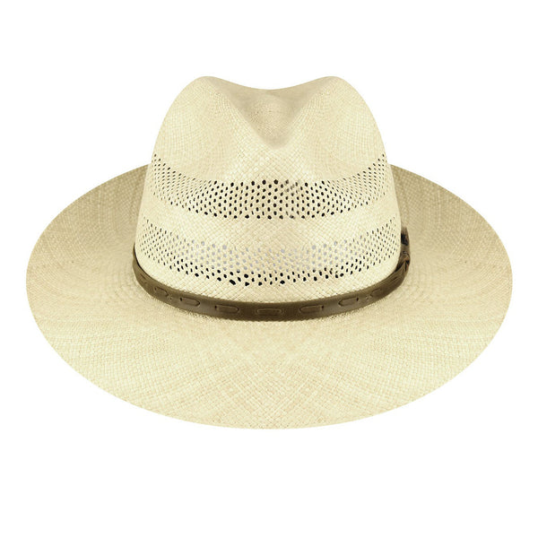 Bailey Ezra Vented Genuine Panama Fedora