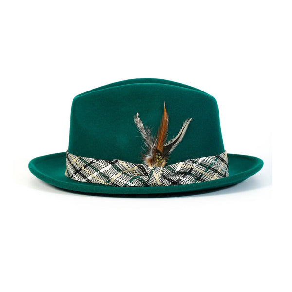 Montique Harlem Hustle Pinch Front Wool Fedora