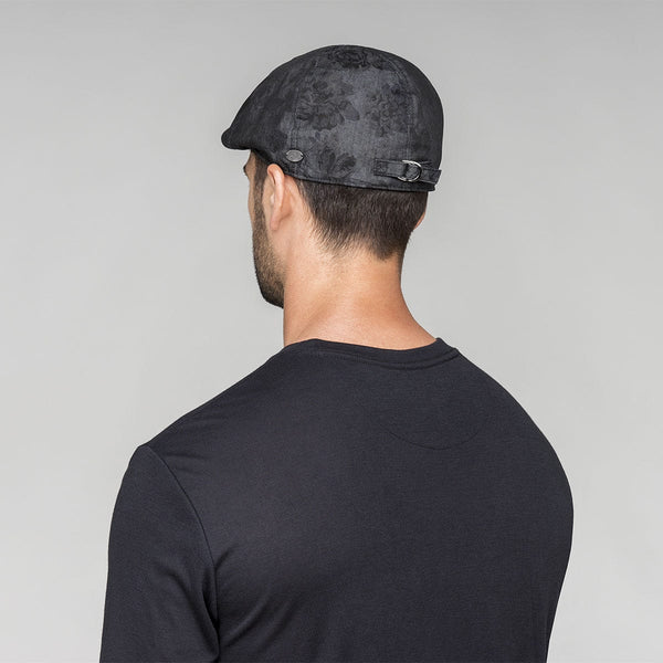 Bailey Aden Jacquard Weave Floral Pattern Pub Cap