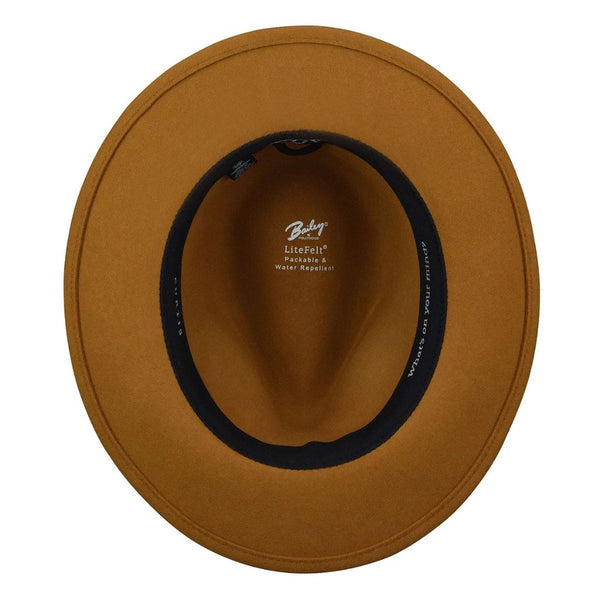 Bailey Curtis in Satchel Pinch Front Wool Felt Fedora