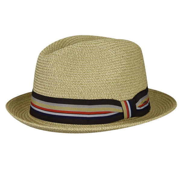 Bailey Salem Pinch Front Toyo Straw Fedora