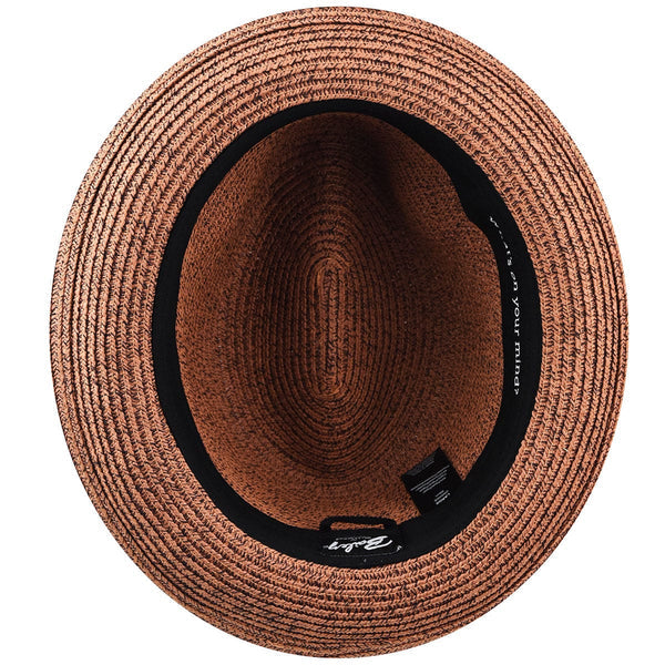 Bailey Salem Pinch Front Toyo Straw Fedora