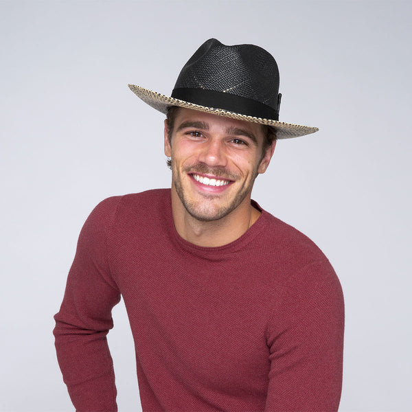 Bailey Warlick Genuine Panama Pinch Front Straw Fedora