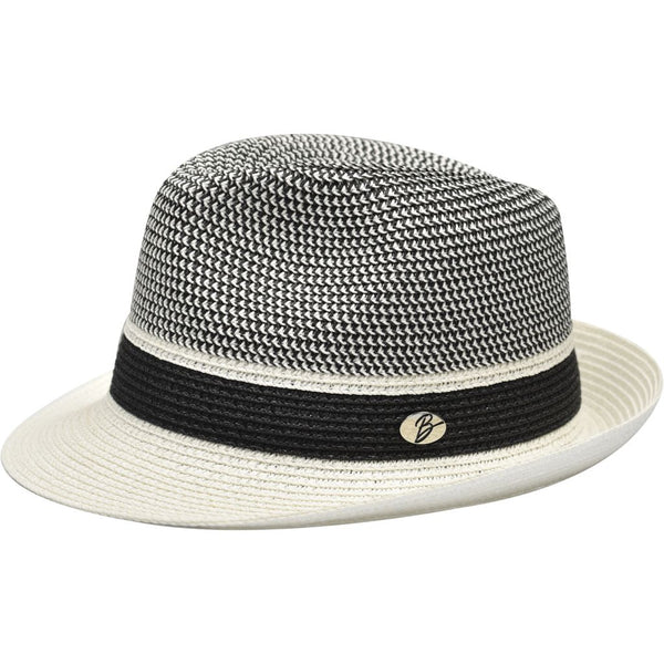 Bently Enrique Stingy Brim Straw Trilby Hat