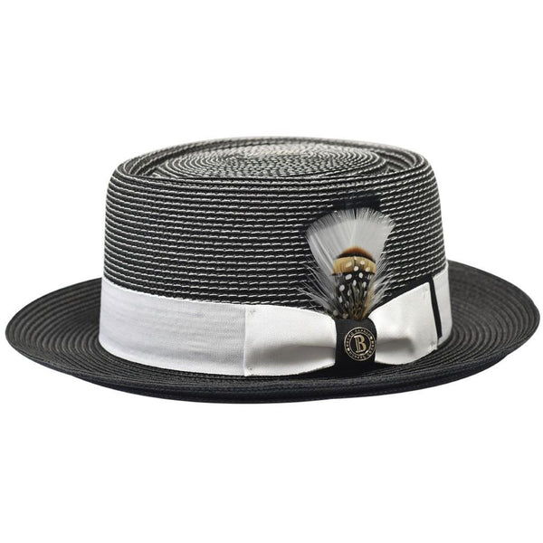 Bruno Capelo Giorgio Timeless Classic Straw Pork Pie