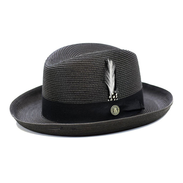 Bruno Capelo Godfather Straw Homburg