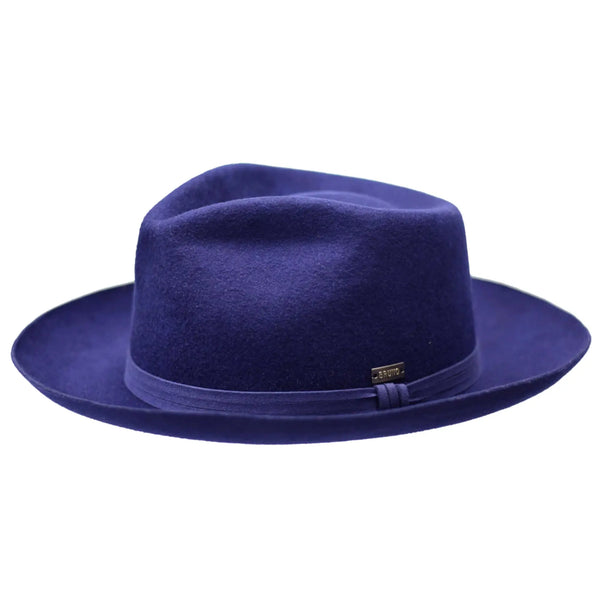 Bruno Capelo Ivy League Wool Teardrop Crown Fedora