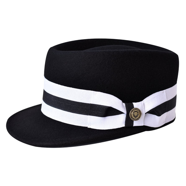 Bruno Capelo Legionnaire Boater (Wool) Wool Dress Cap