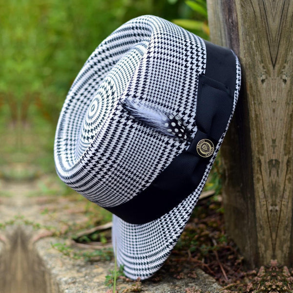 Bruno Capelo Legionnaire Plaid Wool Dress Cap