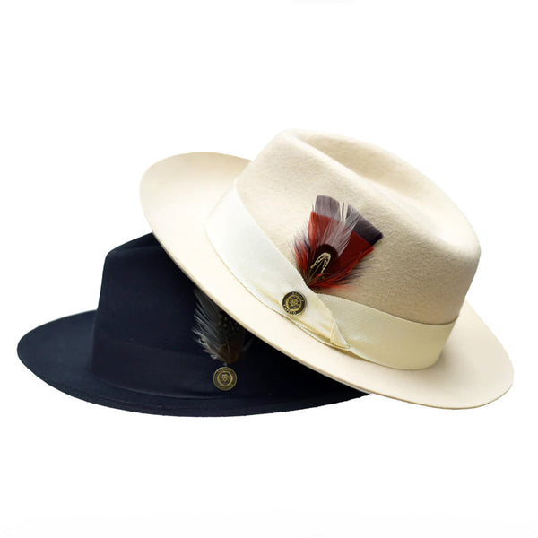 Bruno Capelo Milan Raw Edge Fedora