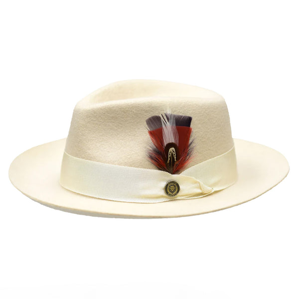 Bruno Capelo Milan Raw Edge Fedora