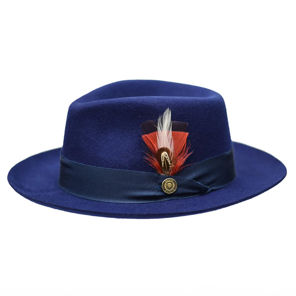 Bruno Capelo Milan Raw Edge Fedora