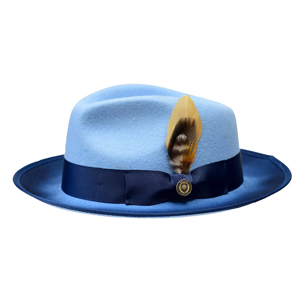 Bruno Capelo New Yorker Wool Felt Fedora Hat