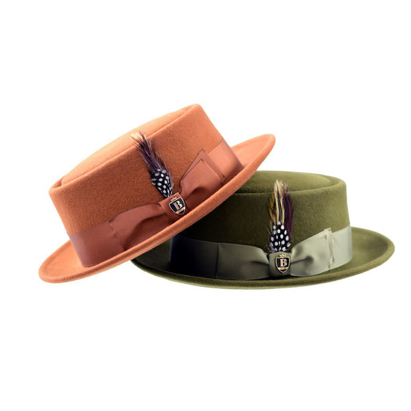 Bruno Capelo Wool Pork Pie Timeless Classic