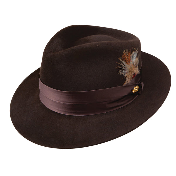 Dobbs Temptation Firm Silk Finished Fur Felt Fedora