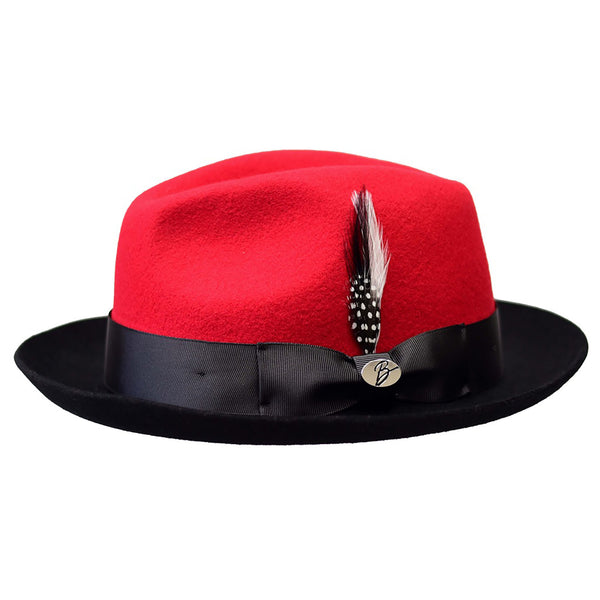 Bently Damien 2-Tone Wool Trilby