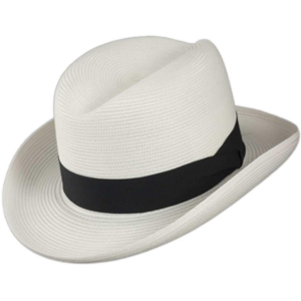 Dobbs El Dorado Center Dent Milan Straw Homburg