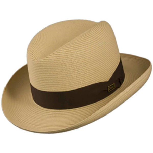 Dobbs El Dorado Center Dent Milan Straw Homburg