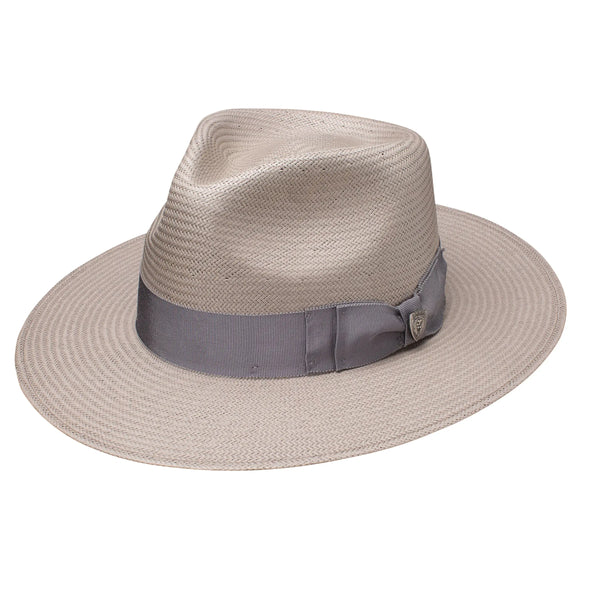 Dobbs Estate (Straw) Shantung Straw Wide Brim Fedora