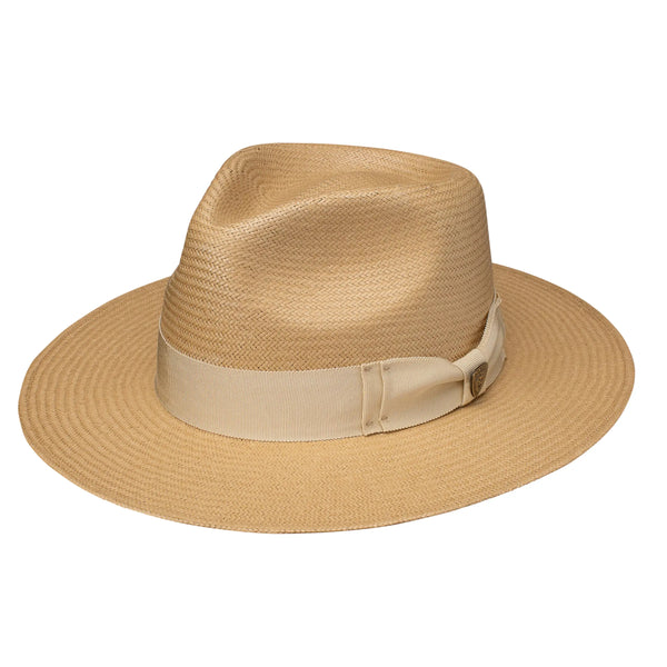 Dobbs Estate (Straw) Shantung Straw Wide Brim Fedora