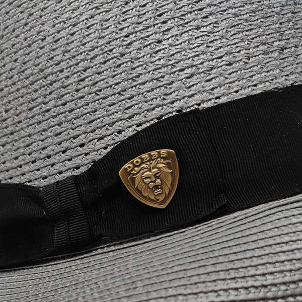 Dobbs Madison Vented Center Dent Milan Straw Fedora