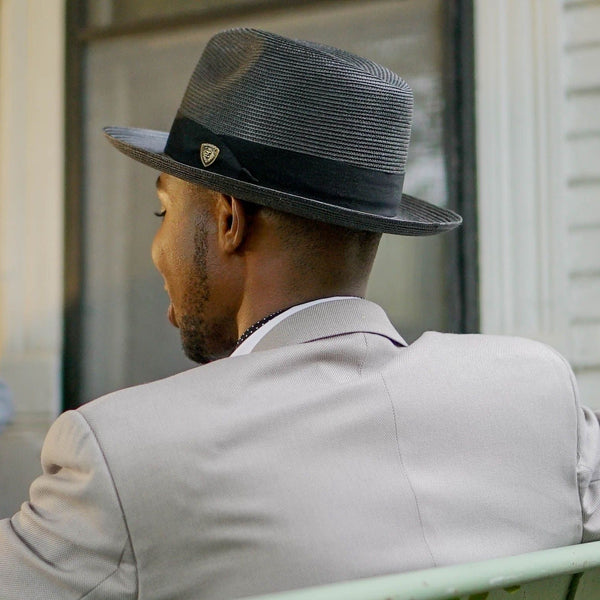 Dobbs Rosebud Milan Straw Fedora