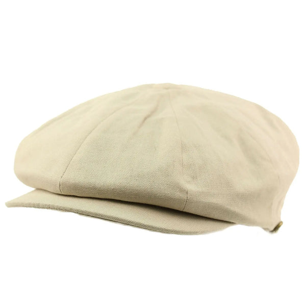 Dobbs Wellington Linen Ivy Cap Linen Blend Ivy Cap