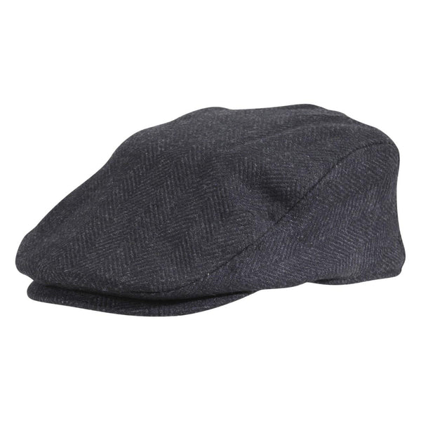 Dorfman Attaboy Herringbone Wool Blend Ivy Cap