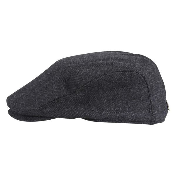 Dorfman Attaboy Herringbone Wool Blend Ivy Cap