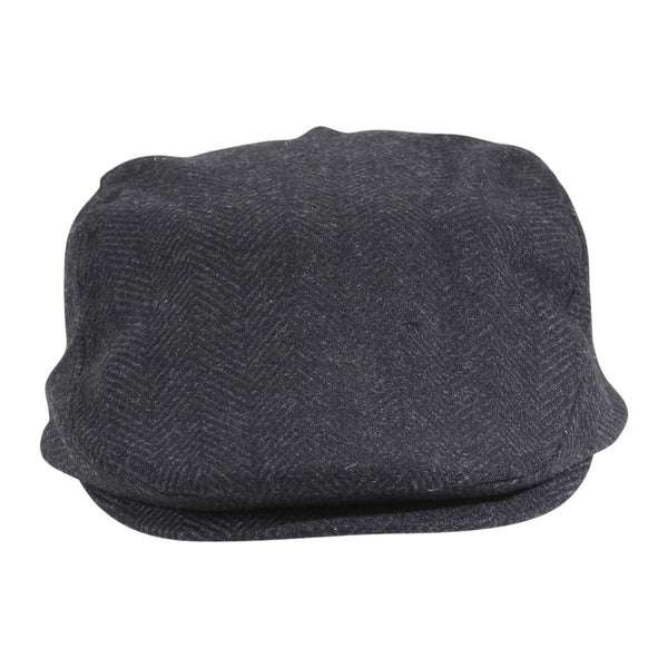 Dorfman Attaboy Herringbone Wool Blend Ivy Cap