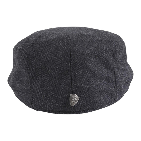 Dorfman Attaboy Herringbone Wool Blend Ivy Cap
