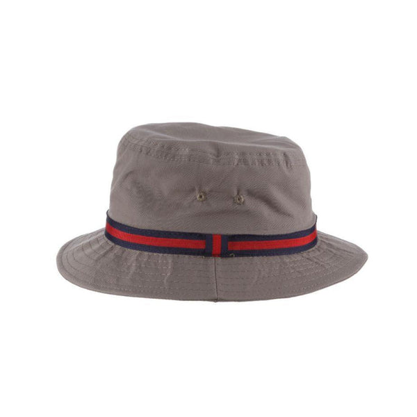 Dorfman Weather Man Water Repellent Poplin Bucket Hat