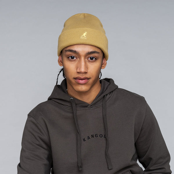 Kangol Acrylic Pull On Double Branded Beanie