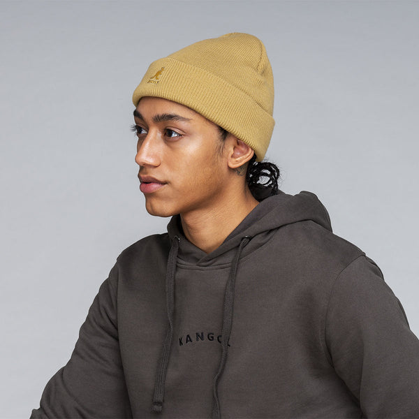 Kangol Acrylic Pull On Double Branded Beanie