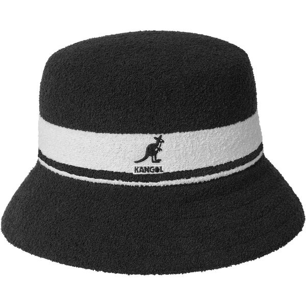 Kangol Bermuda Stripe Textured Bucket Hat
