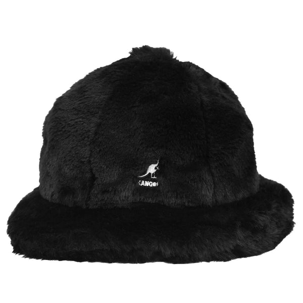 Kangol Faux Fur Casual Bucket Hat