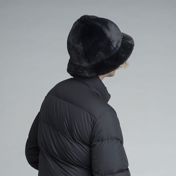 Kangol Faux Fur Casual Bucket Hat
