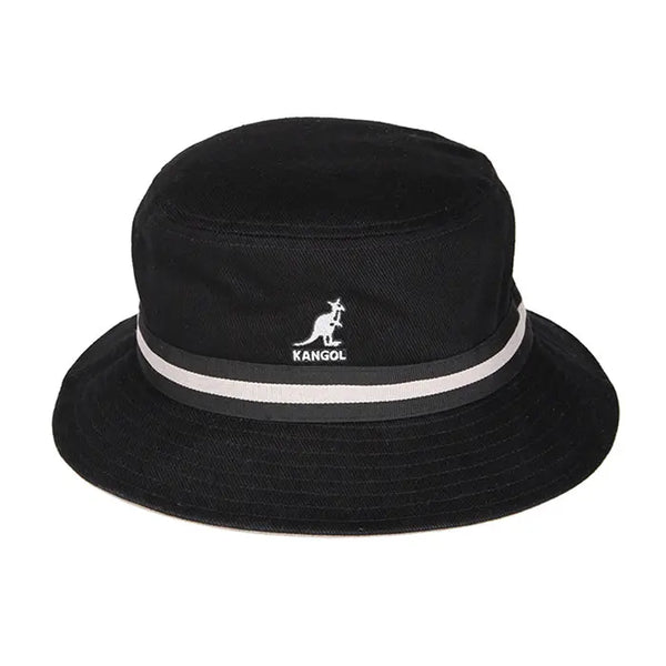 Kangol Stripe Lahinch Classic Cotton Bucket Hat