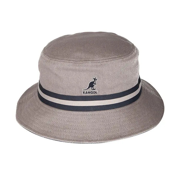 Kangol Stripe Lahinch Classic Cotton Bucket Hat