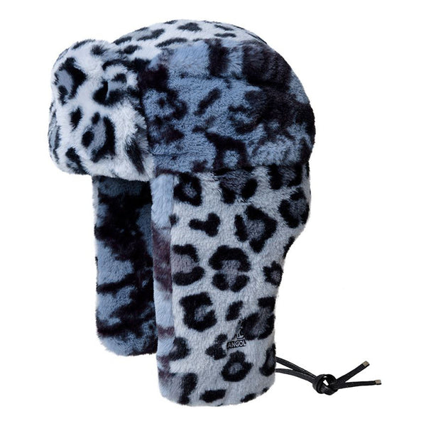 Kangol Wild Fur Trapper Hat Faux Fur Trapper hat