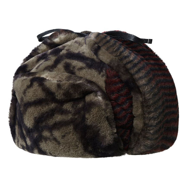 Kangol Wild Fur Trapper Hat Faux Fur Trapper hat