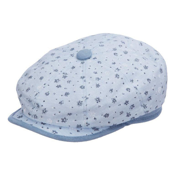 Santana Alegria Floral Pattern Newsboy Cap