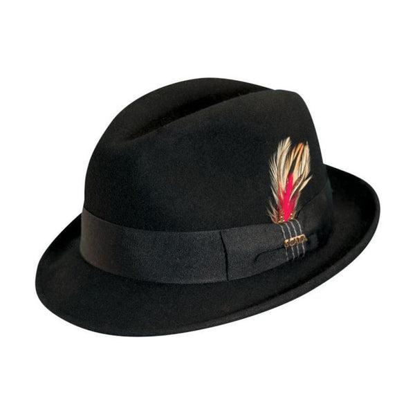 Scala Baltimore Crushable Wool Felt Fedora