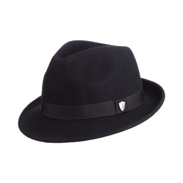 Scala Fremont Crushable Wool Felt Trilby Hat Crushable Wool Felt Fedora
