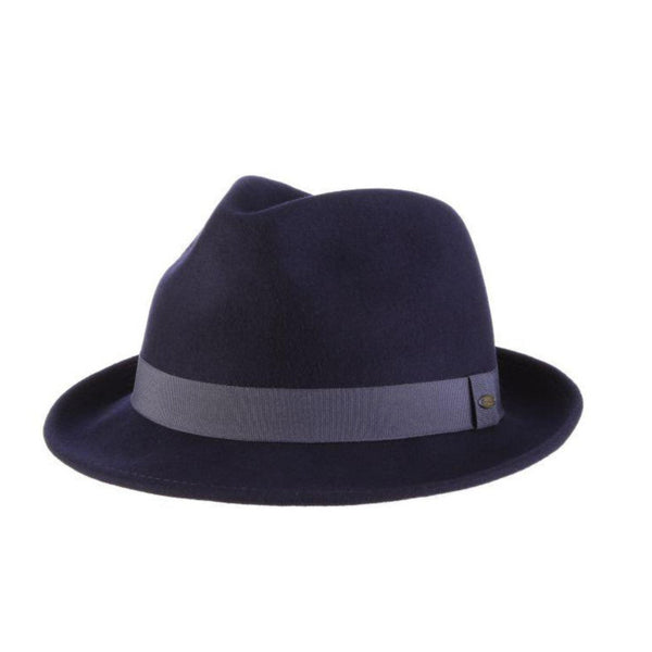 Scala Fremont Crushable Wool Felt Trilby Hat Crushable Wool Felt Fedora