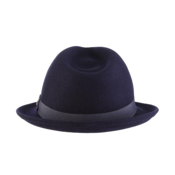 Scala Fremont Crushable Wool Felt Trilby Hat Crushable Wool Felt Fedora
