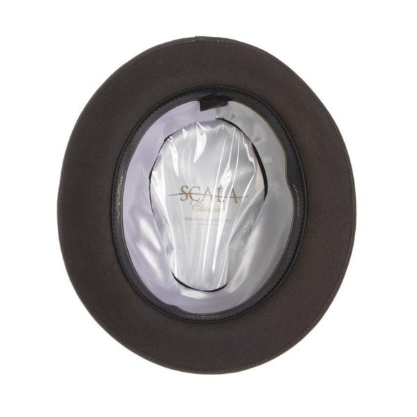 Scala Uptown Short Brim Wool Fedora