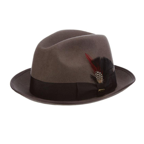Scala Uptown Short Brim Wool Fedora