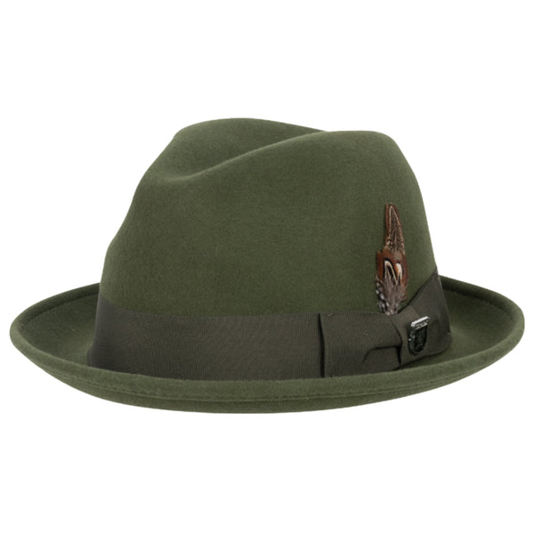Stacy Adams Chelsea Wool Felt Trilby Hat