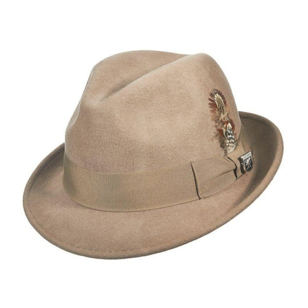 Stacy Adams Chelsea Wool Felt Trilby Hat